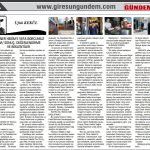 Giresun Gündem Gazetesi – 13 Ağustos 2025