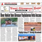 Yeni Giresun Gazetesi – 6 Aralık 2025