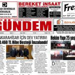 Giresun Gündem Gazetesi – 31 Ocak 2026