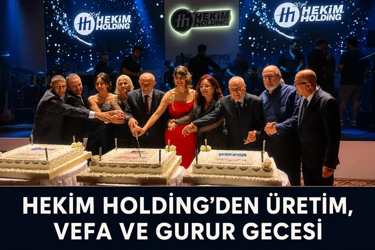 Hekim Holding’den Üretim, Vefa Ve Gurur Gecesi Hekim Holding’den Üretim, Vefa Ve Gurur Gecesi