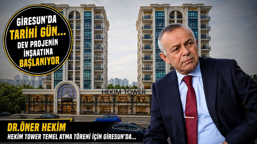 DR. ÖNER HEKİM 9 YIL ARADAN SONRA GİRESUN’DA…