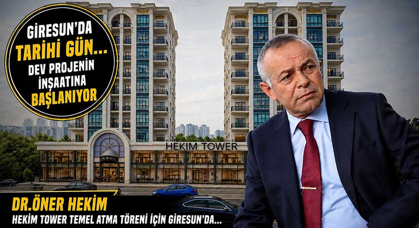 DR. ÖNER HEKİM 9 YIL ARADAN SONRA GİRESUN’DA…